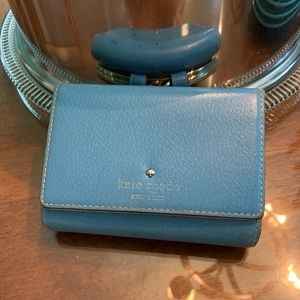 Kate Spade ♠️ Blue Leather Walket